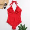 Buy cheap Tiered Layer Tie a Knot Front Top With Low waist Bikini swimsuit high cut from wholesalers