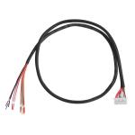 Lvds Cable 10P JST SHLP-10V-S-B To Semi-Stripped Harnesses Custom Coaxial Cable