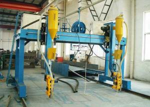 China Gantry Cantilever H Beam Welding Machine , Cross Beam Automatic Beam Welding Line on sale
