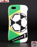 New 2014 FIFA Brazil World Cup Zinc Alloy Bumper With PC Back Cover Cases For