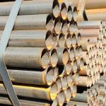 Factory Directly Sale ERW Iron Pipe 6 Meter Welded Steel Pipe Round Black Carbon