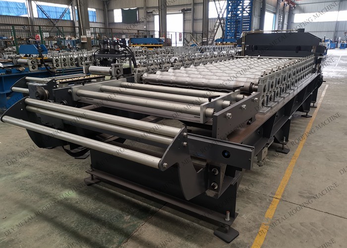Automatic 5.5kw Corrugated Roofing Machine Sinus 10 TON Steel Roofing Machine