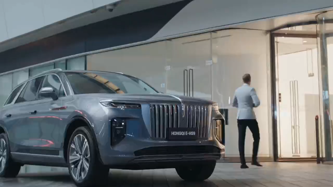 chinese-made Large SUV new electric car high speed electric Hongqi E-HS9 2021 510km Qichang six-seater version used car new car