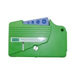 ABS Plastic Green Optic Fiber Cleaner Lightweight Easy Carry