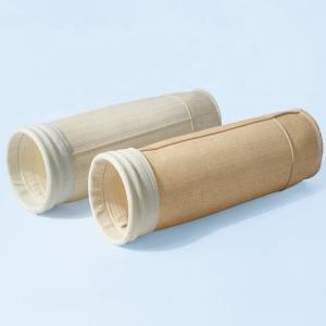 China Needle Felt 550GSM PPS Nomex P84 Fabric Dust Filter Bags on sale
