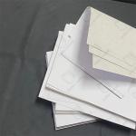 Gray-Base Cardstock with Peel-Off Adhesive – Permanent Stick for Signage &
