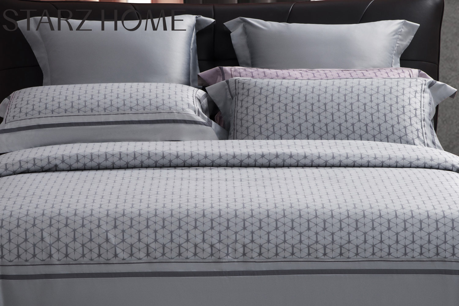 Chic Solid Pattern 100% Cotton 60S 300TC Jacquard Flat Bed Sheet for 2.2m 7 feet Bed