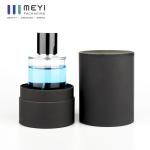 No Spill 100ml Clear Glass Perfume Bottles With Black Magnetic Perfume Cap