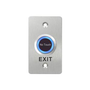Wholesale 86*50mm 304 Stainless Steel Touchless Infrared Exit Button with LED light from china suppliers