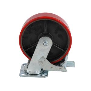 Wholesale Vintage Scaffold 200mm Diameter Heavy Duty Swivel Castor Wheels with 600kg Capacity from china suppliers