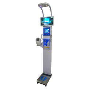 Wholesale Iron Material Medical Height And Weight Scales With 19 Inch LCD Advertising Screen from china suppliers