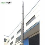 6m locking pneumatic telescopic mast 150kg payloads-mobile telecom mast tower