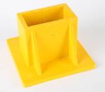 Square Moulded Fiberglass Base Corrosion Resistance