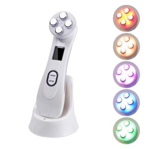 Wholesale 5 in 1 RF&amp;EMS Radio Mesotherapy Electroporation Face Massager from china suppliers