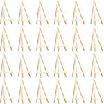 Multi Purpose Wooden Easel Display Stand A Frame Tabletop Art Display Easel Mini