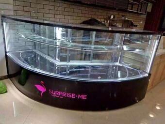 Energy Saving Commercial Display Chiller , Supermarket Vertical Glass Door