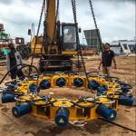 1000mm Diameter SPA5 Hydraulic Pile Breaker For Round Foundation Piles To Break