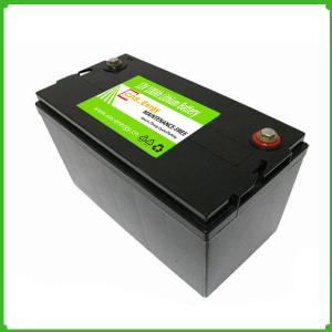Wholesale Deep cycle rechargeable 12V 100Ah lithium ion solar energy storage lifepo4 12V battery from china suppliers