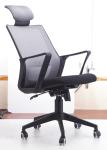 Durable High Back Rolling Chair , Sturdy Modern Secretary Chair With Arms