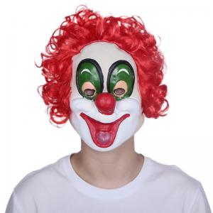 Wholesale Customized Unisex Adult Scary Head Mask , Joker Latex Mask Full Head Costume Prop from china suppliers