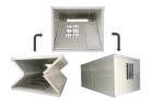 Portable Foldable Container House Galvanized Steel For Disaster Resettlement