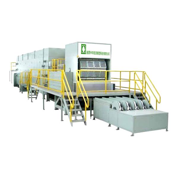 Recycling Egg Tray Manufacturing Machine , Rotary Egg Tray Automatic Machine