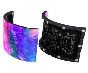 Wholesale P2.5 P3 Indoor Flexible Led Screen Panel Curved Led Display Wall Showcase from china suppliers