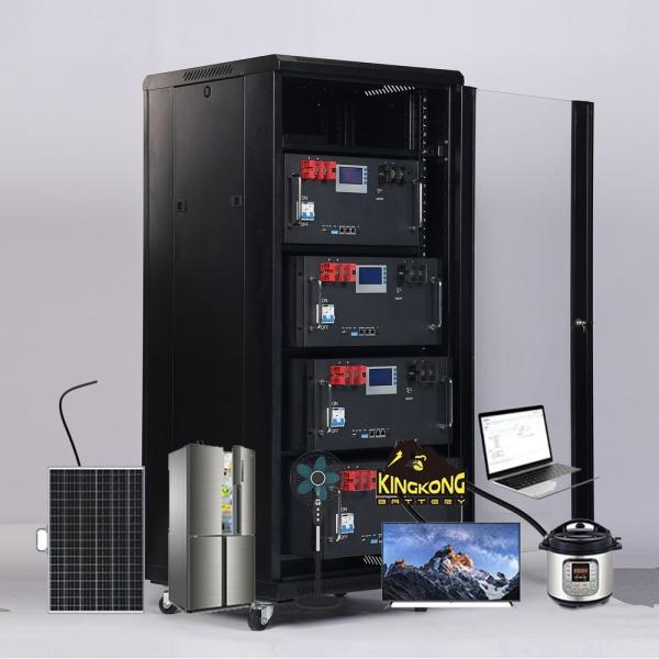 Customized Dimension 48v Rack Mount Lithium Battery For Home Rack Solar Energy