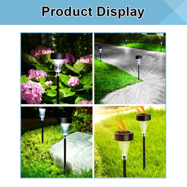 Waterproof Motion Sensor Solar Garden Lights with and Working Temperature C -20 50