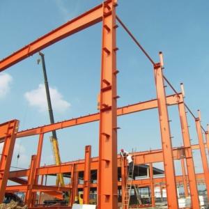 China Customizable Prefabricated Steel Workshops H Section Industrial on sale