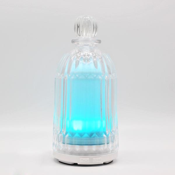 HOMEFISH 120ml Glass Aromatherapy Humidifier Ultrasonic Household Essential Oil Aroma Diffuser