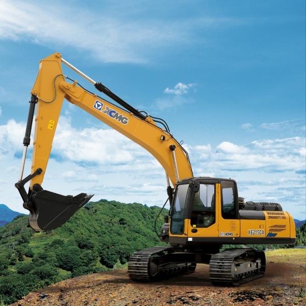 Quality XCMG XE215C 21.5 ton Rc Hydraulic Crawler Excavator Machine Maximum Digging Depth 6655mm for sale