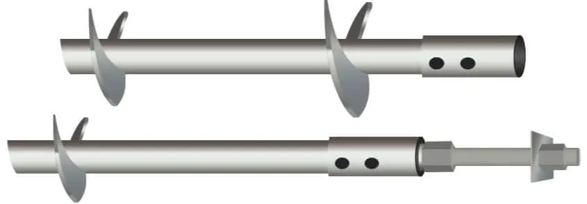 Superior Quality Solar Photovoltaic Galvanized ASTM A153 Standard Helical Pile Anchor