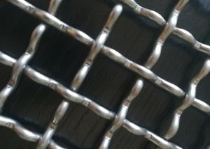 Wholesale Quarry Screen 8 Gauge Wire Mesh , Crimped Woven Wire Mesh Custom Length from china suppliers