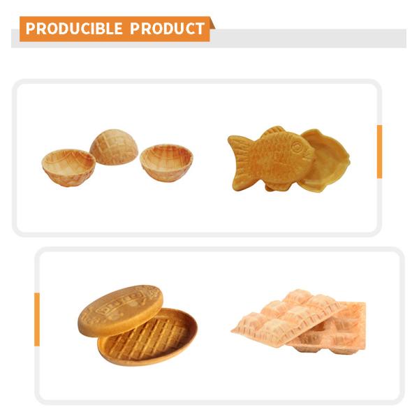 1.5kw Waffle Basket Production Line Automatic Waffle Basket Maker
