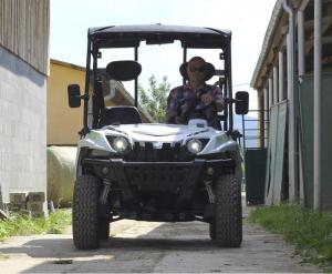 Wholesale EPA 9.7kw 60v Gas Utility Vehicles With 1805mm Wheelbase from china suppliers