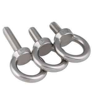 Wholesale Direct Supply Custom A2 70 A4 80 Stainless Steel Triangle Ring Lifting Hook Eye Bolts from china suppliers
