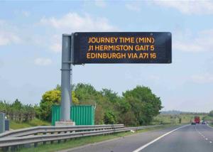 Wholesale Fixed Electronic LED Traffic Display Full Color Brightness ≥ 7500 cd/sqm from china suppliers