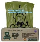 Cornstarch Based Biodegradable Produce Bags Eco Poop Pick Refill Rolls BPI OK