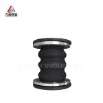 Pressure Noise Reduction Three Sphere Flexible Rubber Joint With Corrosion