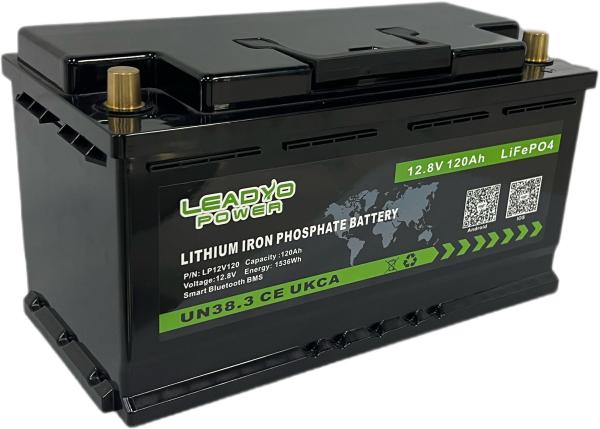 L5 Caravan Motorhome 12V Lithium Iron Rechargeable Battery 100Ah 120Ah Lifepo4