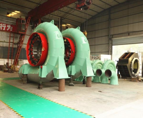 Customized Air Cooled Water Turbine Generator with Stainless Steel Runner 450
