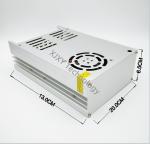 12V Power Supply 600W LED Strip Driver 50Amp Converter Signboard Light Aluminum