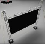 LED Wall Screen Light Truss Stand Triangular Aluminum Truss For Fashion Show