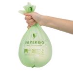 Size Expanded Biodegradable Trash Bags for Bathroom Bedroom Office Kitchen Trash