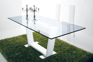 Wholesale Custom Tabletop Glass , Thick Glass Table 300 MM * 100 MM Minimum Size from china suppliers