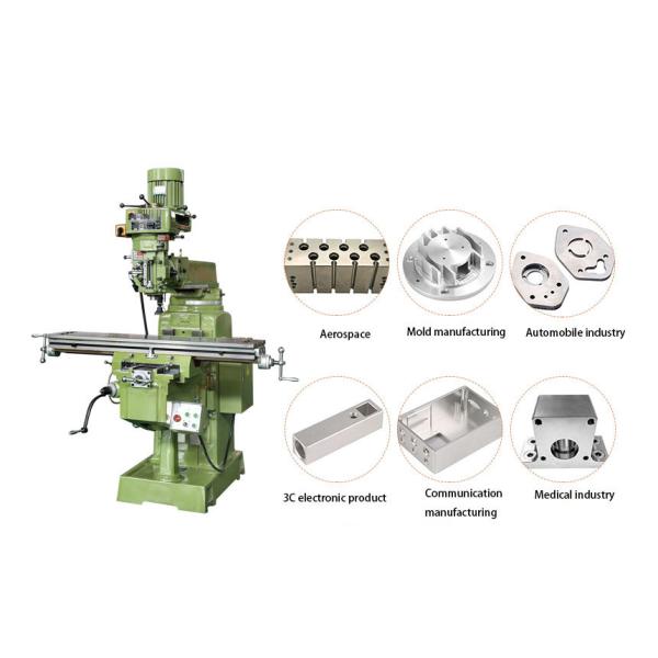 Net Meight 1500kg High Rigidity Vertical Turret Milling Machine Vmc-M5