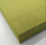 Office Ceiling Fabric Wrapped Acoustic Panel Board Fireproof Noise Reduction