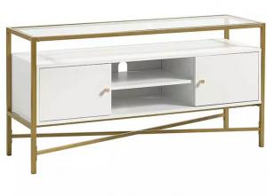 China Glossy Master Bedroom TV Cabinet Adjustable Luxury Modern Living Room Furniture OEM on sale