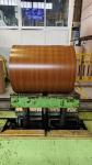 Walnut Color PPGL HDP Wood Grain 30-Year Warranty AZ165 Galvalume Steel Coil